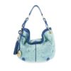 Bolso piel Barada 714P39TY azul