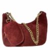 Bolso piel MF 11412A 11 granate