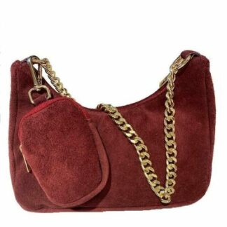 Bolso piel MF 11412A 11 granate