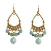 Pendientes Goa verde